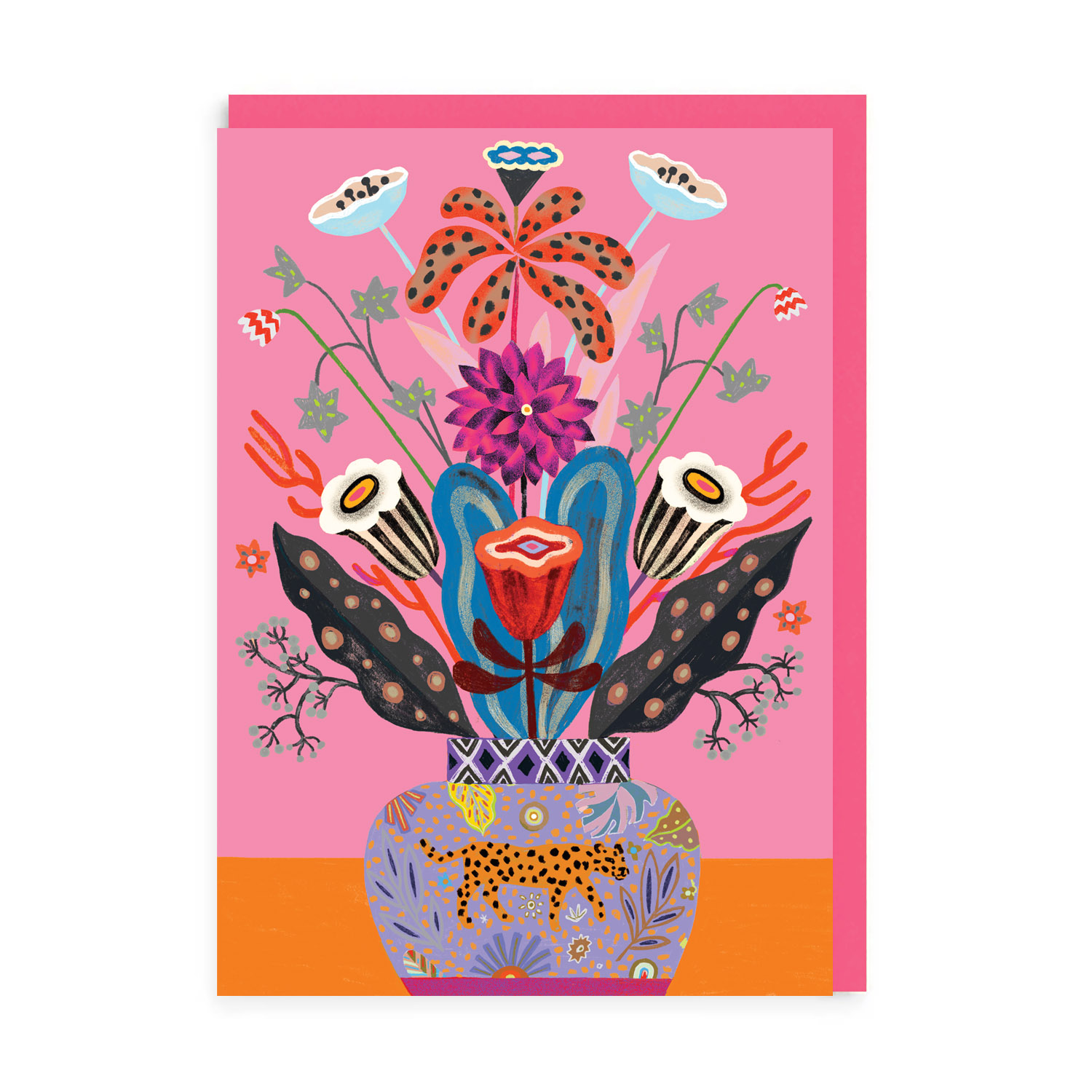 leopard-bouquet-pink